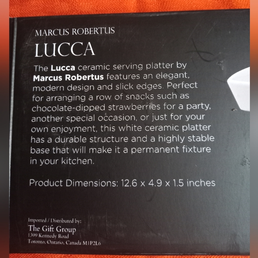 Ceramic serving plater - Picture 2 of 2